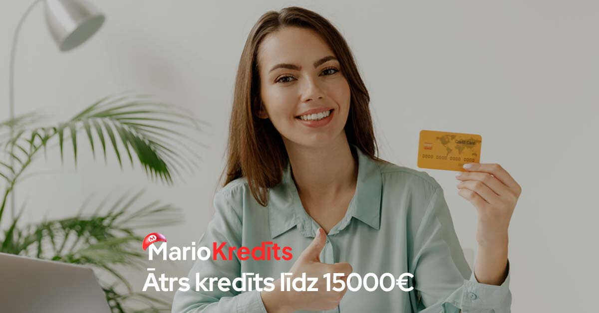 bilde Ātrs kredīts līdz 15 000€ tiešsaistē – ērts risinājums lielākiem mērķiem