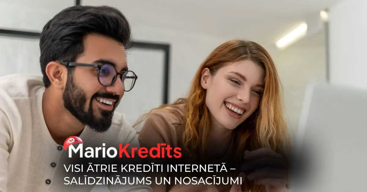 Visi ātrie kredīti internetā - salīdzinājums un nosacījumi