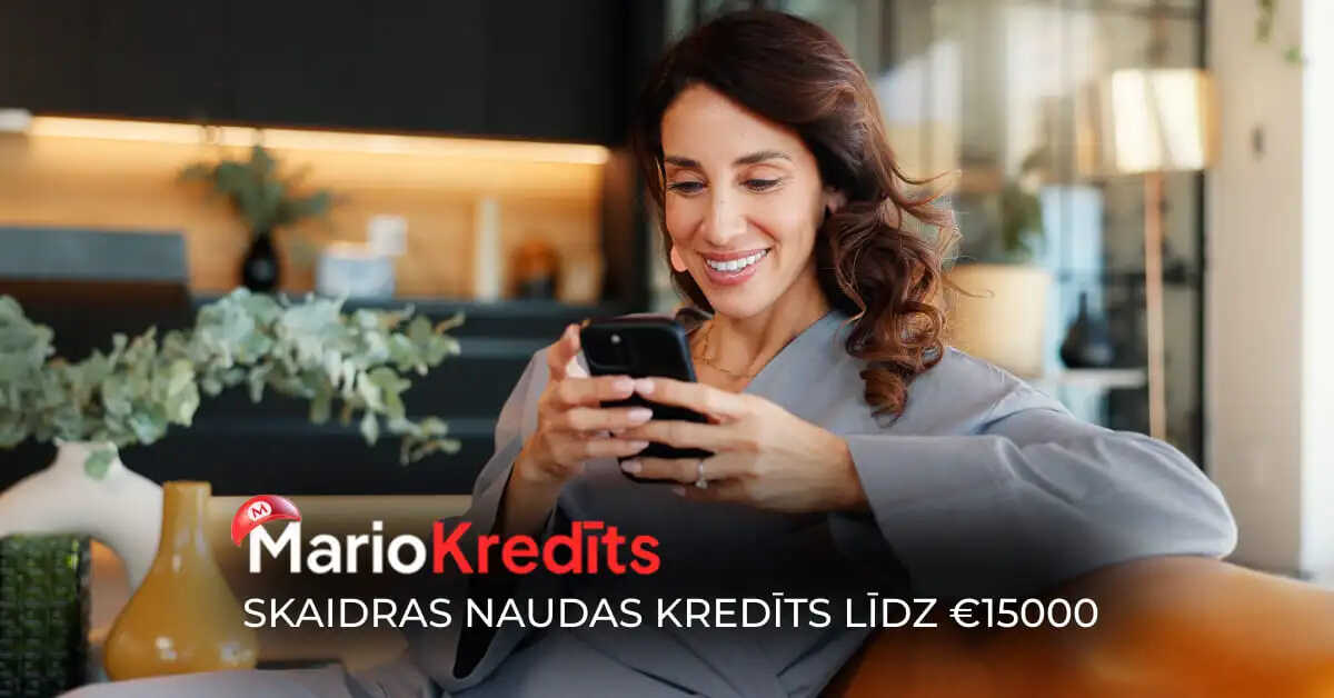 Skaidras naudas kredīts līdz €15000
